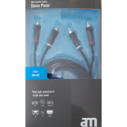 AM Essentiel Cables Stereo Phono Chinch 3m