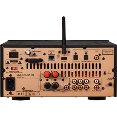 All-in-One Verstärker CD WLAN BT DAB+ HDMI, weiss,...