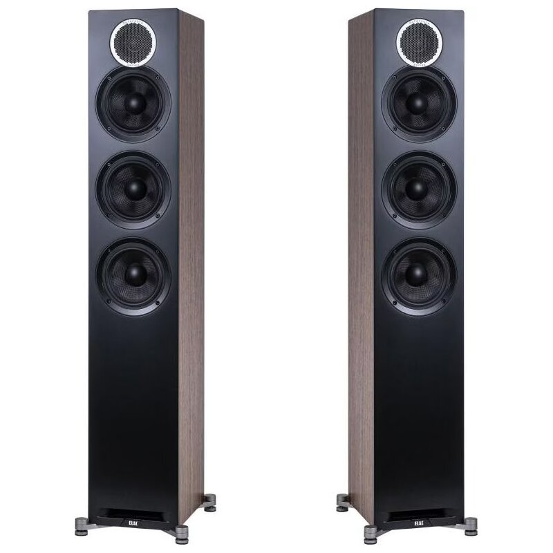 ELAC Standlautsprecher Debut Reference DFR52, 1 Paar, 3-Wege, Schwarz-Holz  ,NEU
