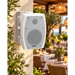 TAGA TOS-315 Lautsprecher weiß – ideal für Garten, Sauna & Gastronomie – NEU