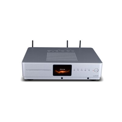 audiolab OMNIA All-in-One System  Vollverstärker mit CD silber