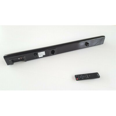 TV Soundbar Plug & Play,aufhängbar,BT,RCA,Majority Snowdon 2 BLK,GEPRÜFT-WIE NEU
