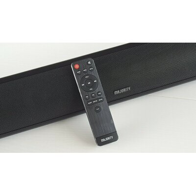 TV Soundbar Plug & Play,aufhängbar,BT,RCA,Majority Snowdon 2 BLK,GEPRÜFT-WIE NEU