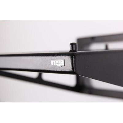 Rega Wandhalter in schwarz - ALUMINIUM