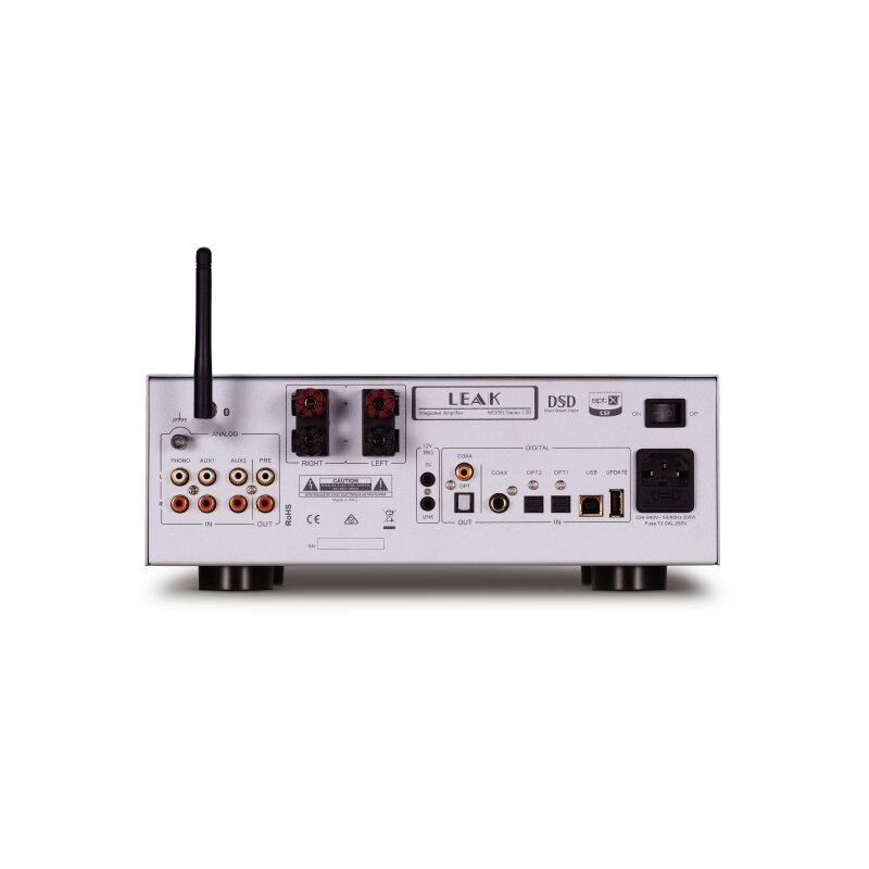 LEAK Stereoverstärker 130 Silber