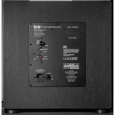 aktiv 10" Subwoofer Elac PS500-SB, seidenmatt, schwarz
