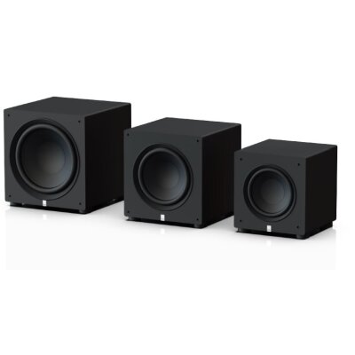 aktiv 10" Subwoofer Elac PS500-SB, seidenmatt, schwarz