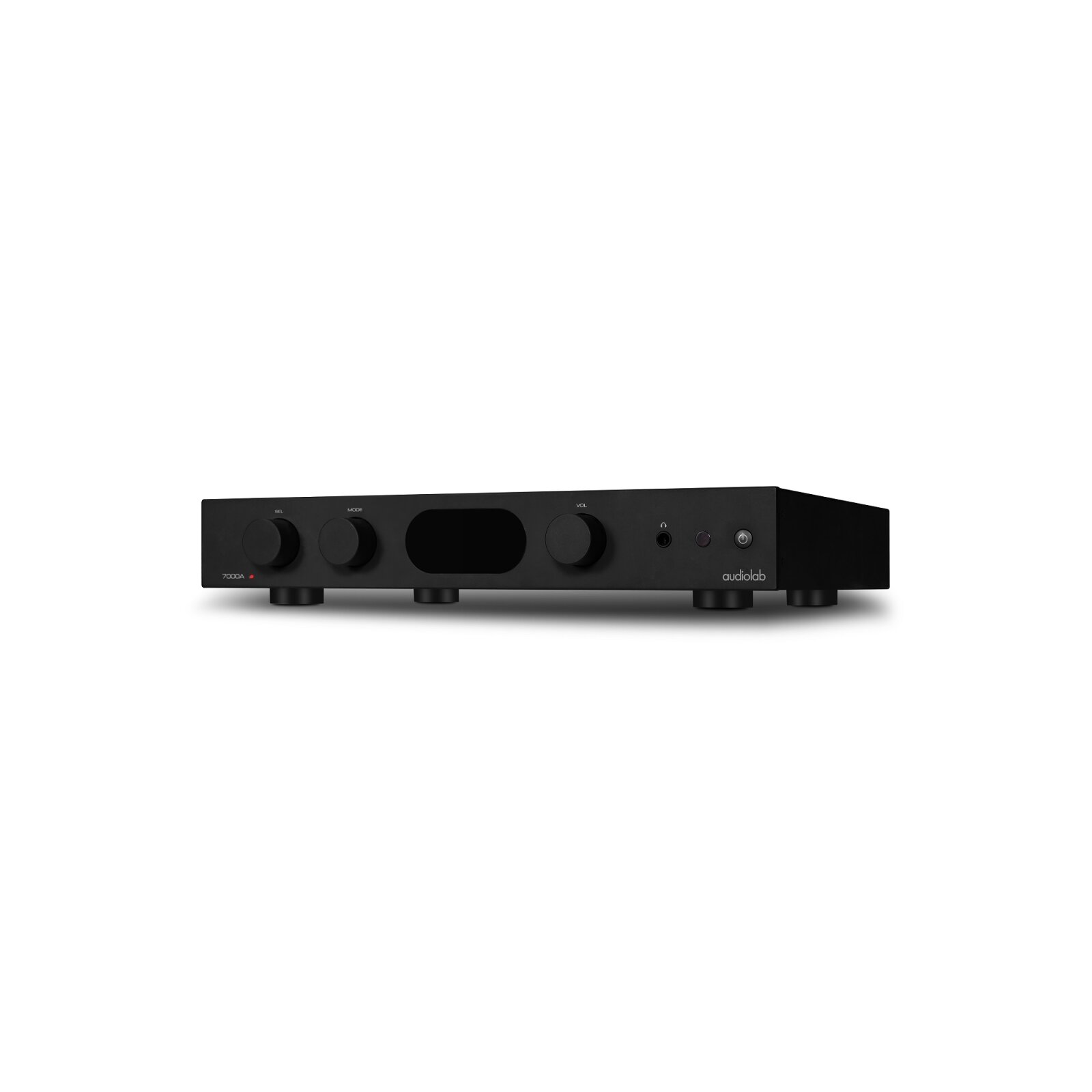 Schwarz/Silber Audiolab 7000A Black 2X70 Watt Stereo Vollverstärker