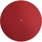 Rega Plattentellerauflage Filzmatte (rot) Durchmesser...