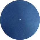 Rega Plattentellerauflage Filzmatte (blau) Durchmesser...