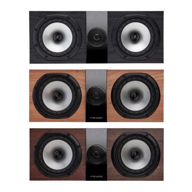 Center Lautsprecher 2-Wege 90dB Heimkino Walnuss – Fyne Audio F300C NEU
