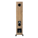 Elac Uni-FI 2.0 UFR52 (Stück) weiss/holz (Eiche) Standlautsprecher