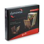 Dynavox LP-Ständer Holz ST40 braun | Vinyl Schallplatten- Aufbewahrung