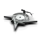 Pro-Ject Metallica Artist Collection Plattenspieler | Sondermodell | MM-Tonabnehmer Pick it S2 | Glasplattenteller
