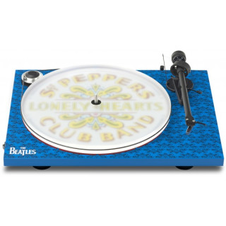 Pro-Ject Sgt. Pepper Drum Edition | Plattenspieler | MM-Tonabnehmer Ortofon OM 10 | "Artist Collection" Essential-Sondermodell