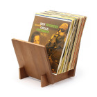 Dynavox LP-Ständer Holz ST40 hellbraun | Vinyl Schallplatten- Aufbewahrung
