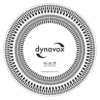 Dynavox Tonabnehmer-Einstelllehre / Stroboskop-Scheibe