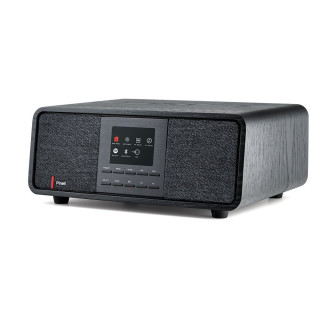 Pinell SUPER SOUND 501 Eiche schwarz SmartRadio mit FM, DAB, Internetradio/ WLAN, Spotify-Connect, DAB+, Bluetooth Streaming