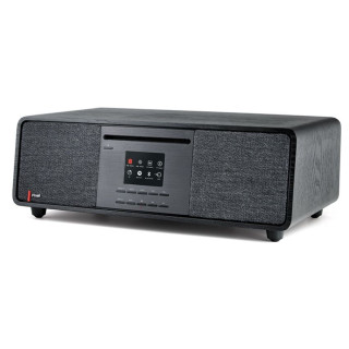 Pinell SUPER SOUND 701 Eiche schwarz CD SmartRadio mit FM, DAB, Internetradio/ WLAN, Spotify-Connect, DAB+, Bluetooth Streaming