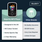 Majority MP3-Player | Flash 16 GB |  MP3-Aufnahme/ WAV-Aufnahme