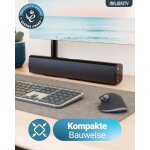 TV Mini Soundbar,Lautsprecher für Monitore,12V,Majority Bowfell, GEPRÜFT WIE NEU