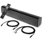 TV Mini Soundbar,Lautsprecher für Monitore, 12V,Majority Bowfell, GEPRÜFT - GUT