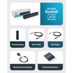 TV Mini Soundbar,Lautsprecher für Monitore, 12V,Majority Bowfell, GEPRÜFT - GUT