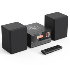 Oakcastle HiFi200 Micro HiFi- CD Musik Stereosystem schwarz #B