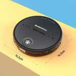 Discman, Tragbarer CD-Player, AUX, Anti-Shock, schwarz, Oakcastle CD10, WIE NEU