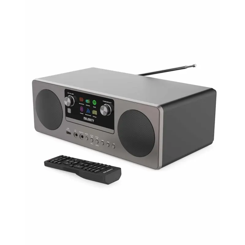 CD Music System DAB Internet Radio, Spotify, Majority Humboldt, GEPRÜFT - GUT