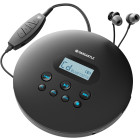 Oakcastle CD100 CD Player | Tragbarer Bluetooth-CD-Player | Schwarz #B