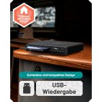 DVD-Player,Region Free, HDMI + RCA,CD,USB, Fernbe.,Oakcastle DVD100, GEPRÜFT GUT