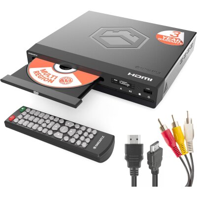 DVD-Player HDMI, für CD-, USB-Wiedergabe, Oakcastle...