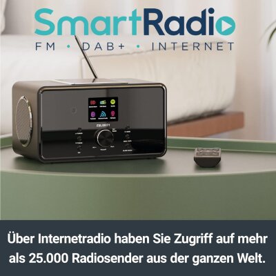 Internet-Radio, Küchenradio, WLAN, DAB, BT ,2.1 , Majority Bard,GEPRÜFT- WIE NEU