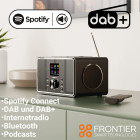 Majority Bard Internetradio-Musiksystem, DAB- und UKW-Radio, Bluetooth und Spotify Connect | schwarz #B