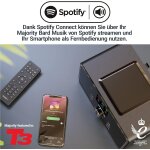 Internet-Radio, Küchenradio, WLAN, DAB, BT ,2.1 , Majority Bard,GEPRÜFT- WIE NEU