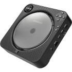 Oakcastle CD150 Wall CD Player | Tragbarer Bluetooth-CD-Player | Schwarz #B