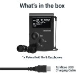 DAB Taschenradio, Sportclip,Kopfhörer,Akku,Majority Petersfield Go,GEPRÜFT - GUT