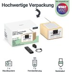 CD Internetradio. DAB+, BT, Fernbedienung, Majority Homerton 2, Oak, WIE NEU