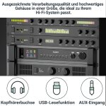 DAB+ Stereo-Radio mit Bluetooth, USB-MP3, Fitzwilliam 3, Majority, GEPRÜFT - GUT