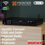 DAB+ Stereo-Radio mit Bluetooth, USB-MP3, Fitzwilliam 3, Majority, GEPRÜFT - GUT