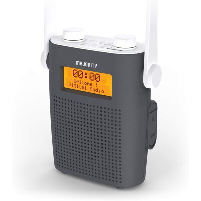 Duschradio DAB+, BT, wasserdicht, Außenradio,...