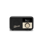 Roberts Revival Petite 2 (schwarz) | Bluetooth DAB+/FM Radio mit Akku, Weckfunktion, Kopfhöreranschluss, Teleskopantenne und USB-C-Ladestecker