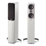 Q Acoustics Concept 50 Stereo Standlautsprecher Paar Weiß Hochglanz