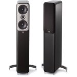Q Acoustics Concept 50 Stereo Standlautsprecher Paar Schwarz Hochglanz
