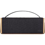 Akku Lautsprecher House of Marley Riddim, BT, USB,Design,schwarz,Bambus,WIE NEU