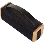 Akku Lautsprecher House of Marley Riddim, BT, USB,Design,schwarz,Bambus,WIE NEU