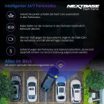 Dashcam Front- und Rear Kamera Bundle, 6,55 cm Display, NEXTBASE 222X, GEPRÜFT