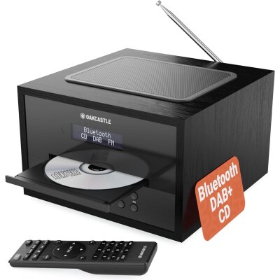 CD-Player Radio DAB+/FM, Bluetooth, USB/AUX-In,...