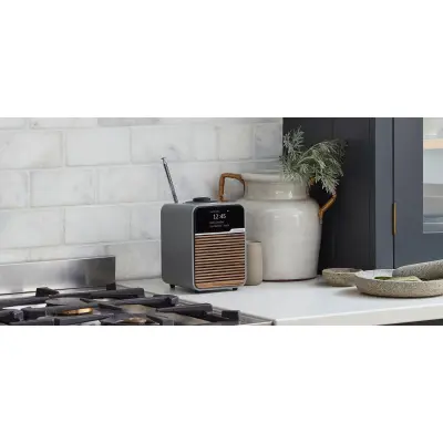 Internetradio Ruark R1S DAB+ WLAN Bluetooth Spotify USB-C Grau NEU